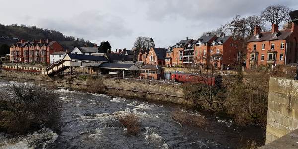 Llangollen in England