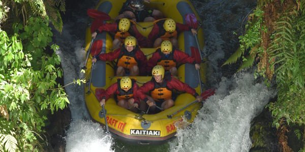 Backpacking Rafting Rotorua