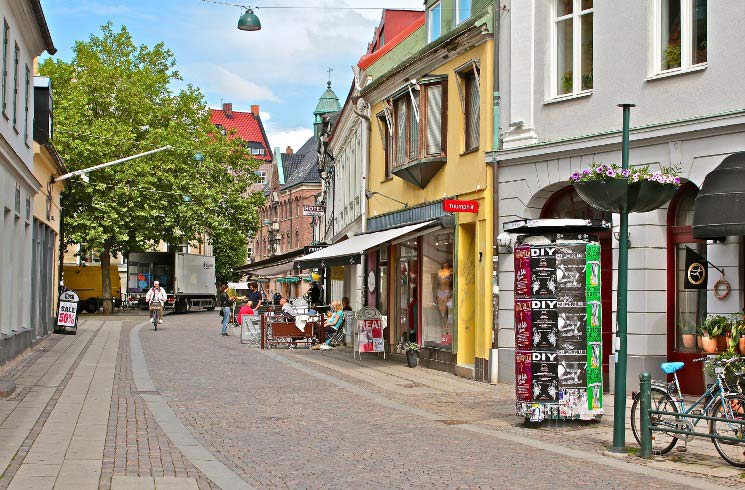 Altstadt von Malmö, Schweden