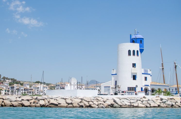 Puerto de la Duquesa in Spanien