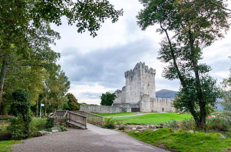 Castle in County Kerry, Irland