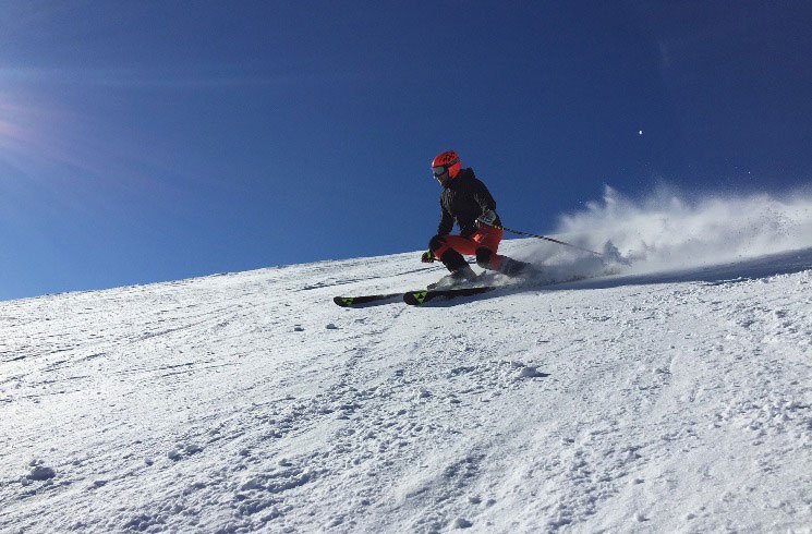 Ski fahren in Österreich